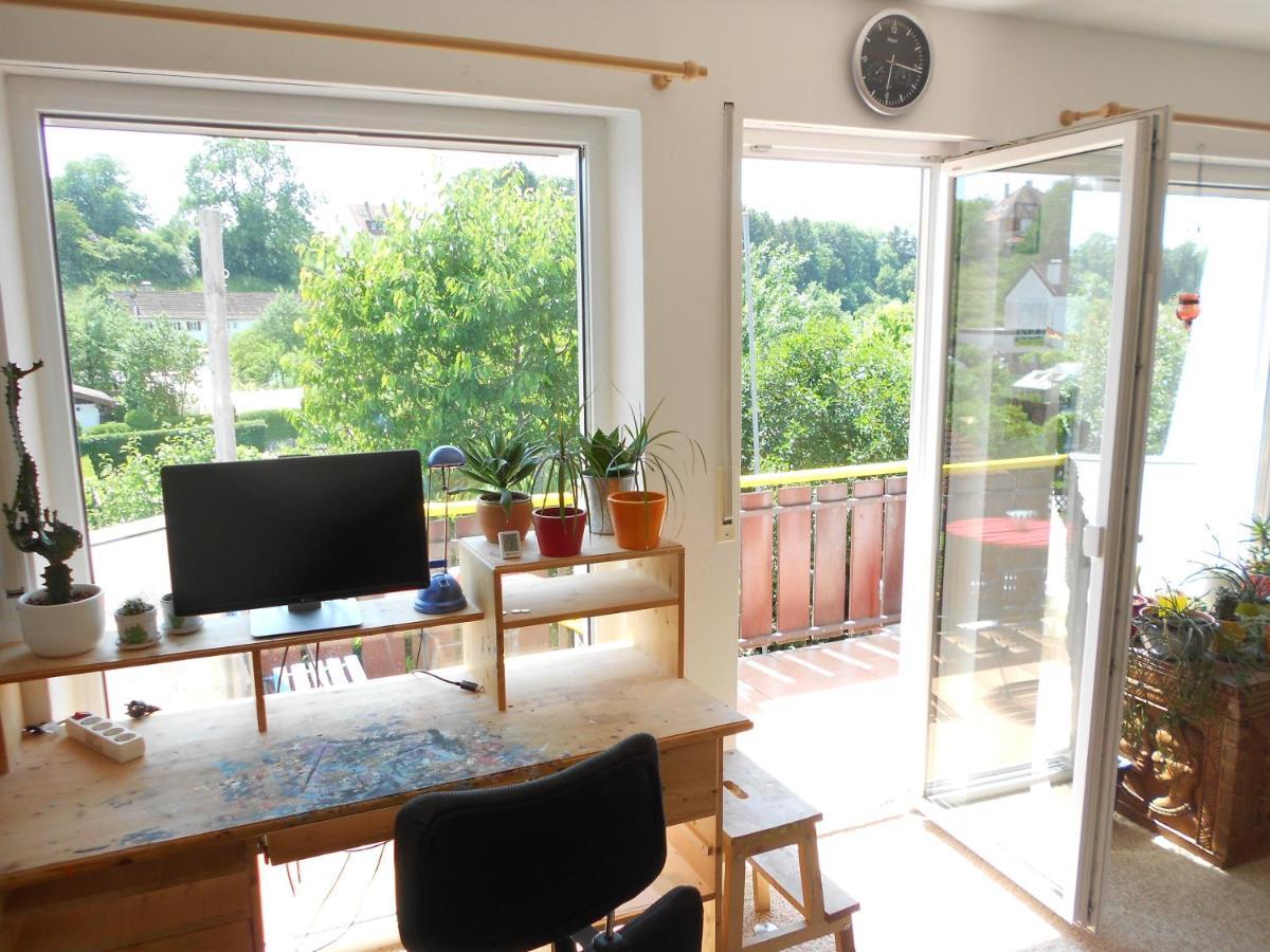 Grosses Zimmer Bad Kueche Wohnzimmer Terasse Garten Zentral Ruhig Landsberg am Lech Eksteriør billede